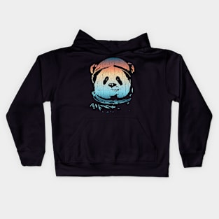 Panda // Colorful Music Aesthetic Design Kids Hoodie